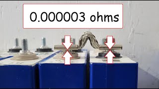 How to Measure:   Busbar Electrical Contact Resistance on battery @Doctorbasss