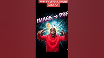 How To Convert An Image Into A PDF#ImageToPDF