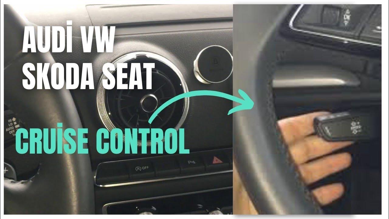 Audi a3, how does cruise control work and how to use it golf,polo,leon