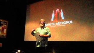 Butaca de Honor a Jess Franco en Artistic Metropol