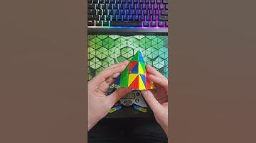 Pyraminx Solve of the Day  4/9 - 2.37 #rubikscube #pyraminx #cubing #puzzle #shorts