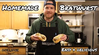 Homemade Bratwurst | Swine & Bovine Barbecue