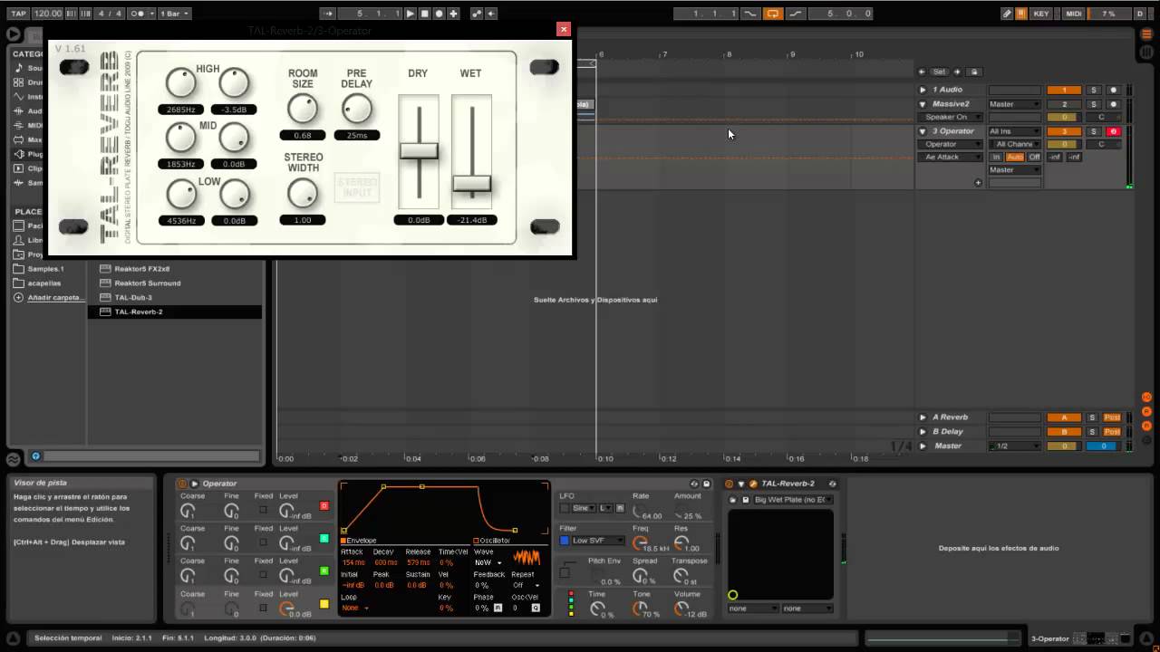 How to make white noise with Operator in Ableton YouTube