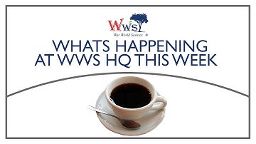 What’s coming up this week at WWS