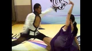 Adella wulandari on the dance floor