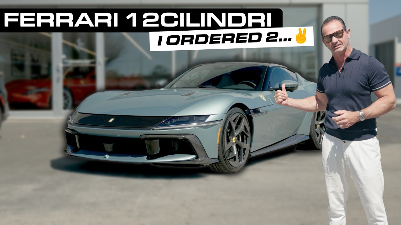 First Drive in the NEW Ferrari 12Cilindri: All Motor, Pure Bliss