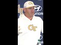 Brent Key’s message to his undefeated Yellow Jackets ahead of Homecoming