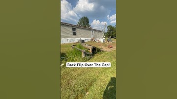 Arrma Kraton Back Flips Over The Gap!