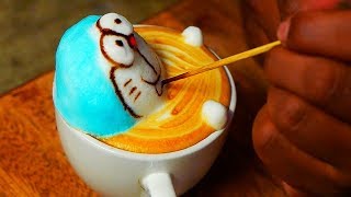 3д Кофе Арт от Бариста 80 лвл 3д Кофе Арт от Бариста 80 лвл