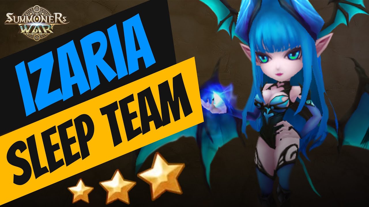 Sleep Team with IZARIA. Water Succubus in Summoners War RTA