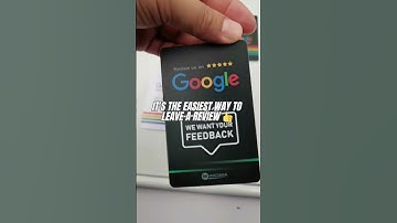 Introducing NFC Google Review cards! 🎫