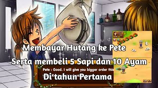 Gamplay Country Life Harvest day Membayar Hutang Ke Pete Dan Membuka Lahan Peternakan screenshot 3