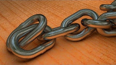 Blender Tutorial: Realistic Chain