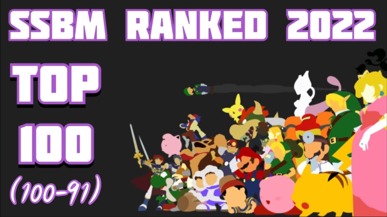 2022 SSBM Top 100 Automatic Ranking by Anselm0 (I have finally finished my  ranking, it was a long journey, Methodology next) : r/SSBM