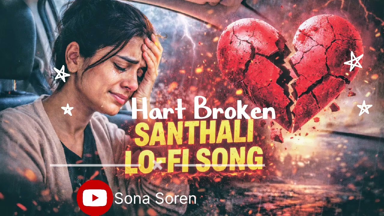 Hart Broken Santhali Lo - Fi Song . Sona Soren 