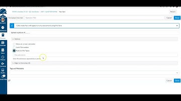 Canvas LMS Tutorial - How To Create A File Upload Quiz Question In Canvas