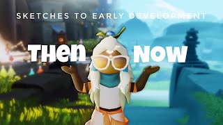Then vs Now: Early Development of Project Aviary | Sky Beta |sky children of the light | Noob Mode screenshot 4