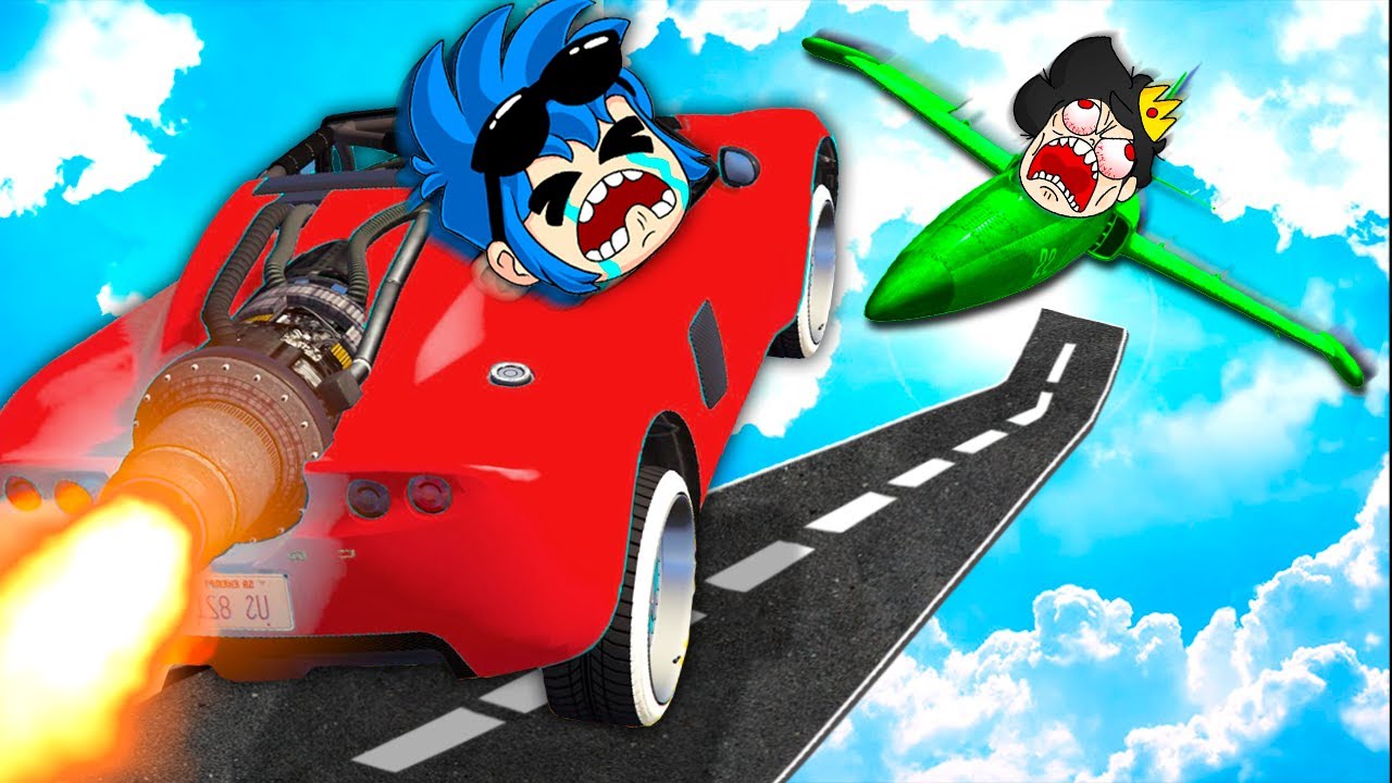 ¡NADIE SOBREVIVE a la MEGA RAMPA más PELIGROSA de GTA 5! 😱 Los COMPAS ...