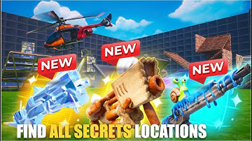 1V1 WITH EVERY GUN HIVE MAP FORTNITE CREATIVE - UNLOCK ALL NEW SECRETS LOCATIONS