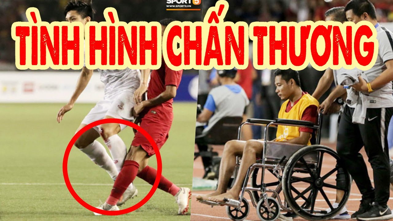 Tình hình chấn thương của cầu thủ Indonesia Evan Dimas sau pha phạm lỗi