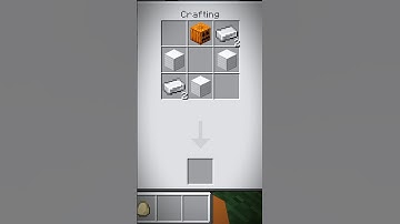 Minecraft me craft a iron golem spawn egg #minecraft #mcpe #shorts