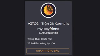 [V3TO2-021] Karma is my boyfriend | IMIN Olympia Training | 24/8/2023