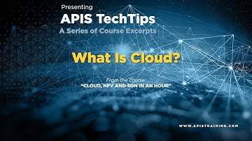 Apis TechTip: What Is Cloud?