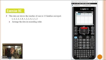 Sorting data using your Ti-Nspire CX CAS calculator.