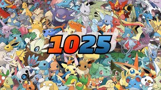 모든 1025마리 포켓몬 All 1025 Pokemon