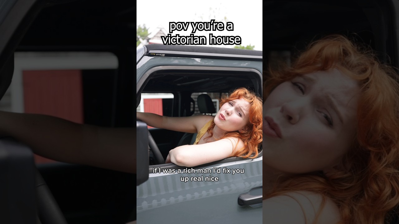 pov you're a Victorian house