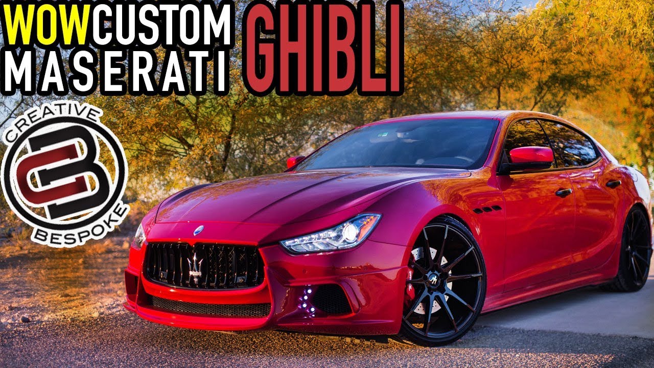 Maserati Ghibli Red Wald Black Bison Edition By Creative Bespoke