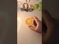 Mini Orange Slice DIY 🍊 | Satisfying Craft Idea#shorts #viral #trendingshorts