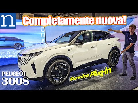 PEUGEOT 3008 2024 | Nuova in tutto, linea FASTBACK, ibrida o elettrica anche 4x4