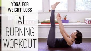 This 40-minute yoga for weight loss sequence is designed to reunite
you with not just your abs but mindful core. connect breath, build
strengt...