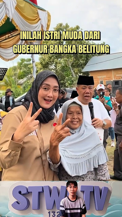 YOUNG WIFE OF THE GOVERNOR OF BANGKA BELITUNG #hidayatarsani #nikomangwidari