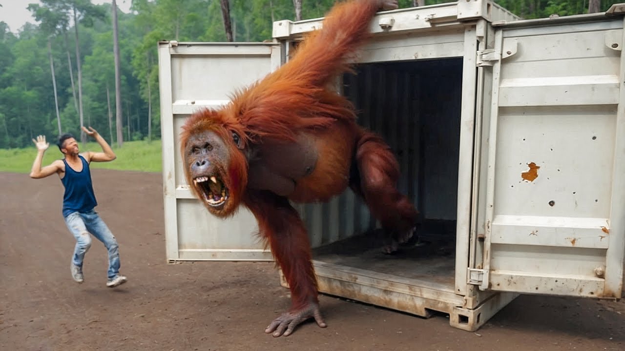 Ces Animaux Libérés Pour la Première Fois