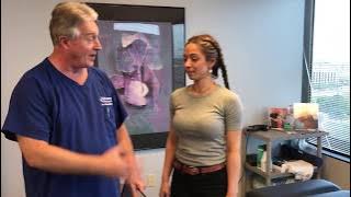 San Jose CA. Lady Gets Her First Chiropractic Adjustment Using The Johnson BioPhysics® Technique