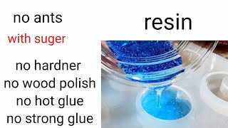 how to make  resin / homemade resin / diy resin