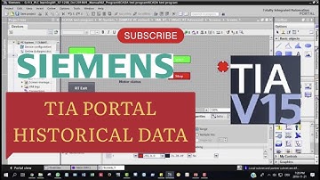 Tia portal Scada : Historical Data with Trends and reports.
