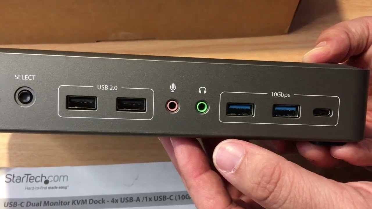 StarTech.com USB-C Dual Monitor KVM Dock With 90W PD Review 6-21-23 