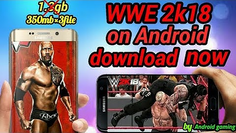 How to download WWE 2k18 in Android for free in ppsspp [highly compressed] in (Urdu/Hindi)