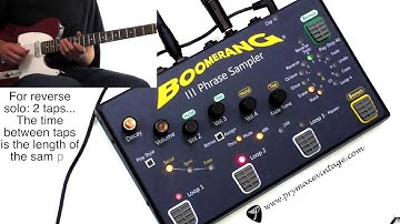 Boomerang Musical Products Boomerang Phrase III Looper
