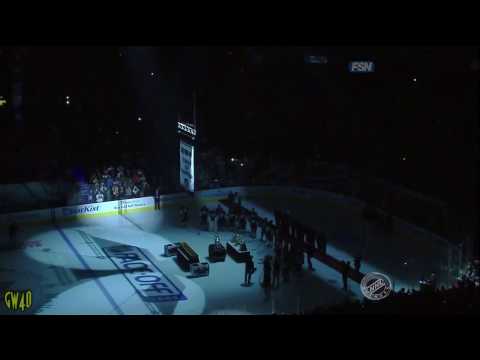 Pittsburgh Penguins: Raising The 2009 Stanley Cup Banner 10-2-2009