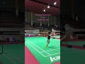 Shadow training 🏸 #badminton #sports