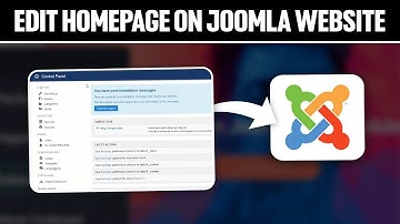 How To Edit Homepage On Joomla Website 2025! (Full Tutorial)