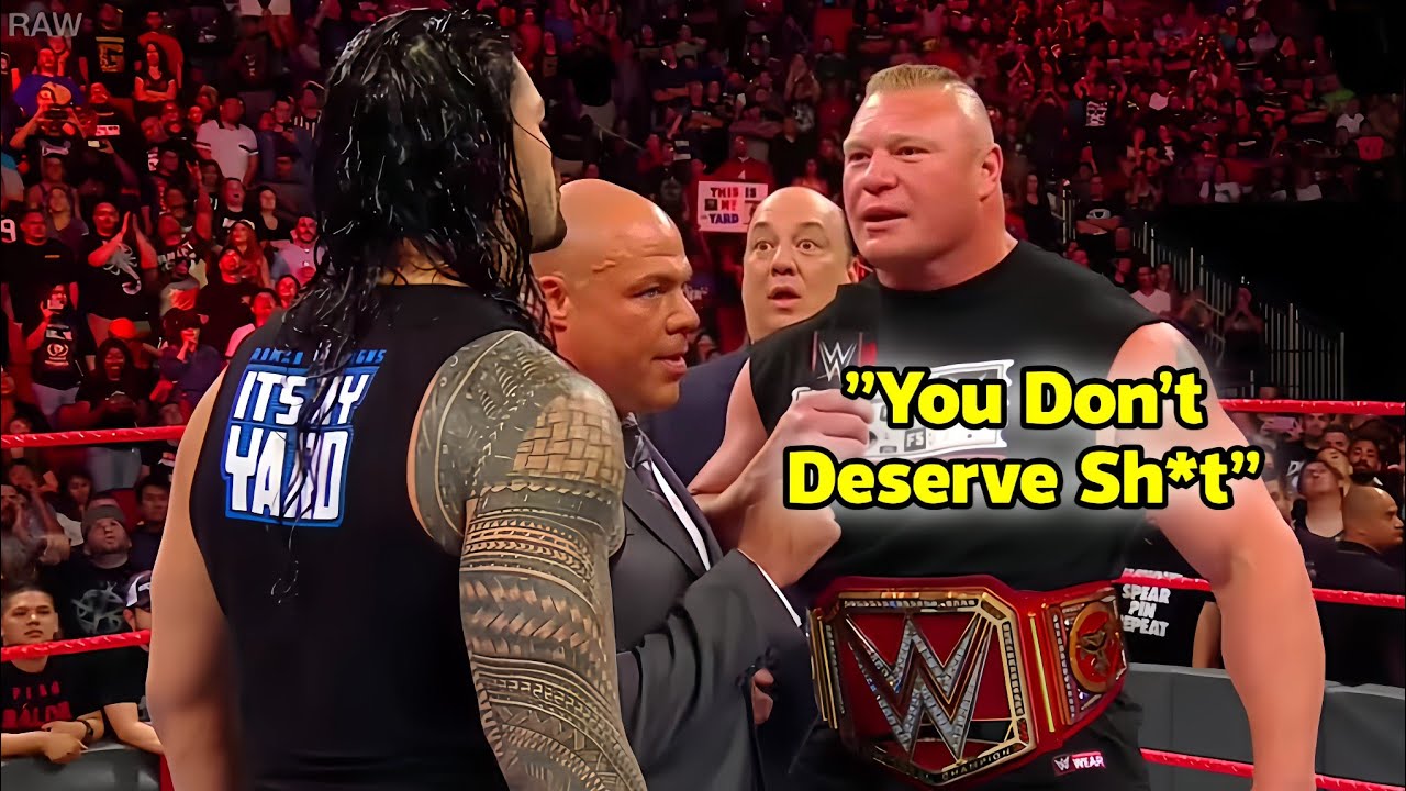 8 Minutes Of Brock Lesnar Most Savage Moments
