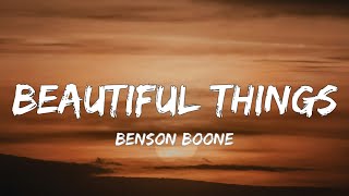 Benson Boone - Beautiful Things (TikTok, sped up) [Lyrics] please stay i want you i need you oh god