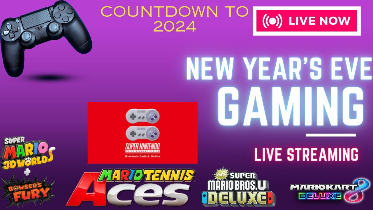 Ultimate New Year’s Eve gaming stream/Countdown to 2025 YouTube