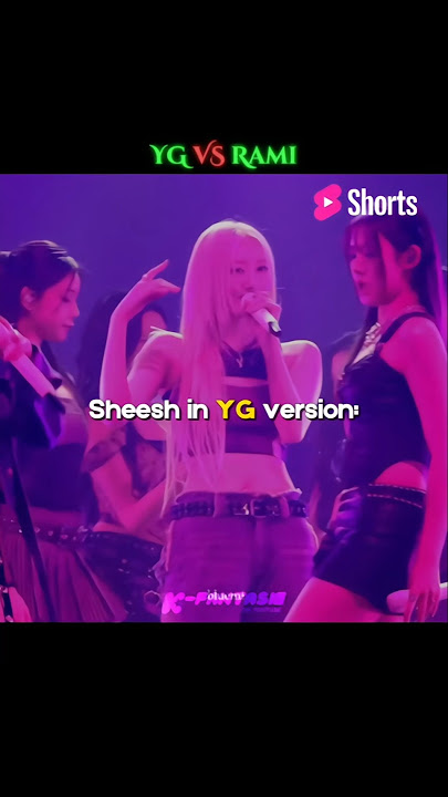 #shees in #YG ver. Vs #rami ver.🖤🔥@K-fantasie #babymonster #shorts