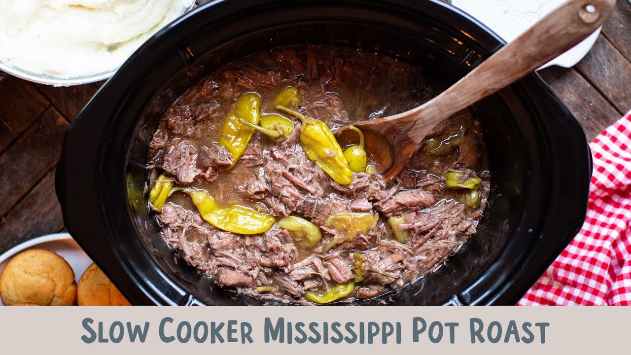 3 Packet Crock Pot Pot Roast with Gravy - Slow Cooker Kitchen